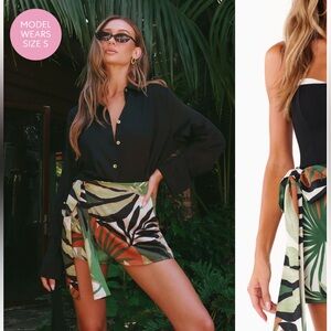 Show me your mumu Iva bow skirt